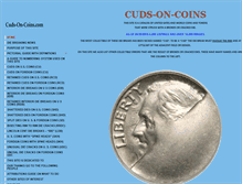 Tablet Screenshot of cuds-on-coins.com